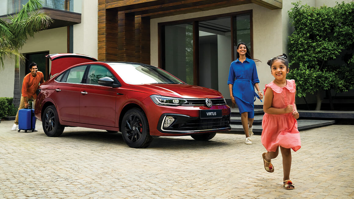 Volkswagen Virtus premium family sedan