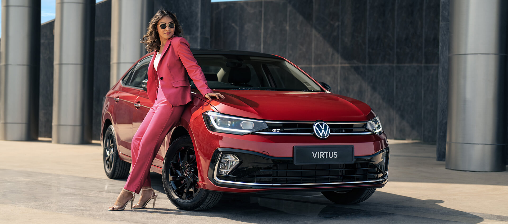 Volkswagen Virtus Red - Wild Cherry Red