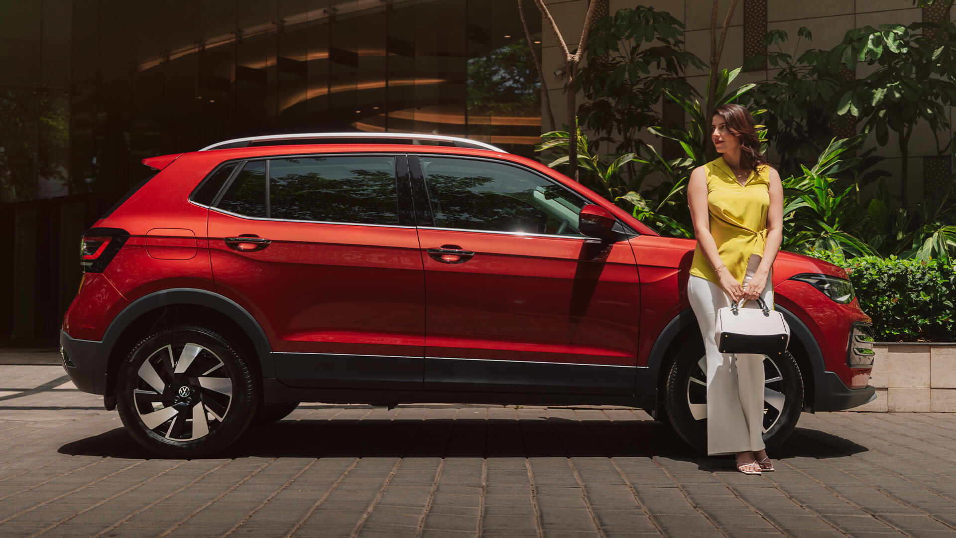 Volkswagen Taigun SUV side profile