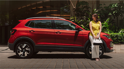 Volkswagen Taigun SUV side profile