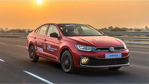 Volkswagen Virtus performance sedan