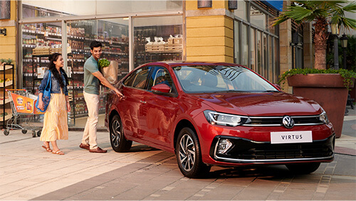Volkswagen Virtus exterior styling