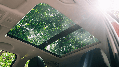 Volkswagen Taigun panoramic sunroof