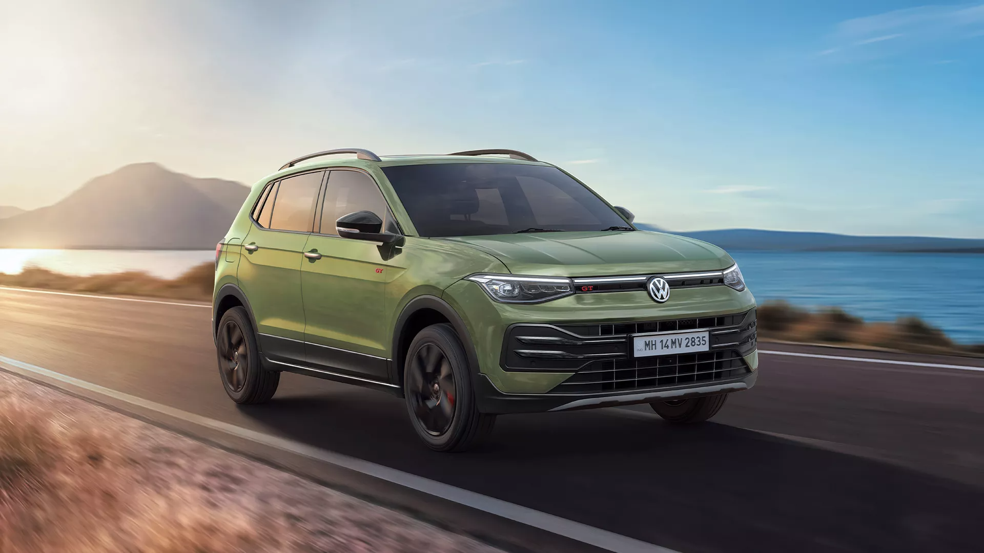 How extensive is the Volkswagen dealer network in India?