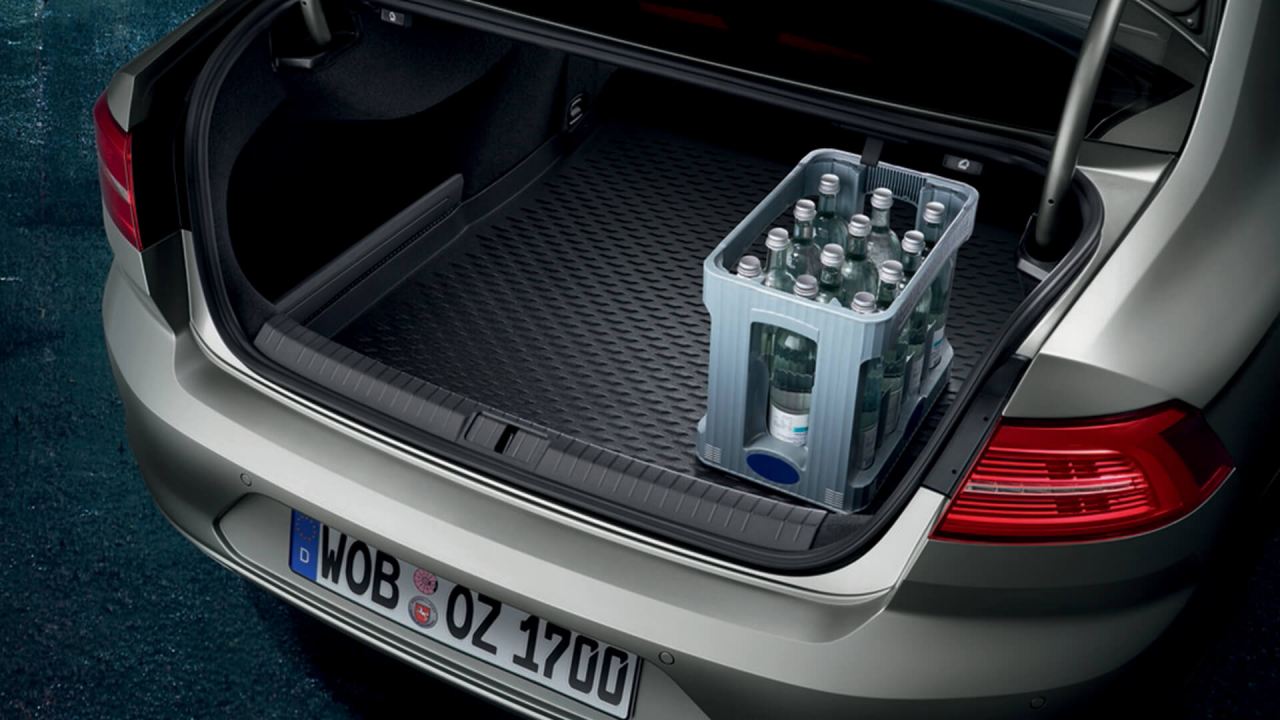 Volkswagen Genuine Boot Mat (Black) Flexible